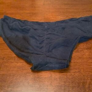 Victoria's Secret Black Bikini Bottom, good condition, no tags, 100% rare cotton